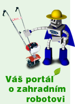 Zahradní robot - portál
