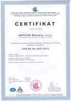 Certifikát